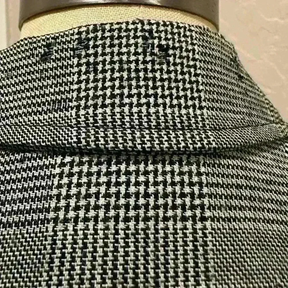 Pendleton Vintage Cropped Double Breasted Blazer Sz 8 - Picture 12 of 15